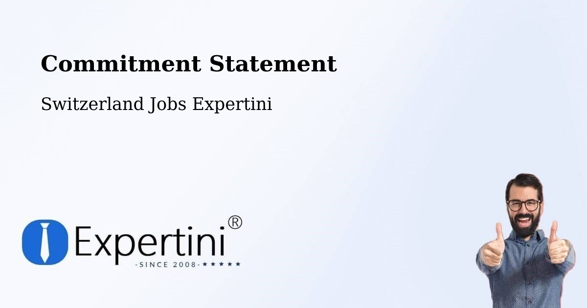 Corporate Commitment – Uetendorf - Switzerland Jobs Expertini