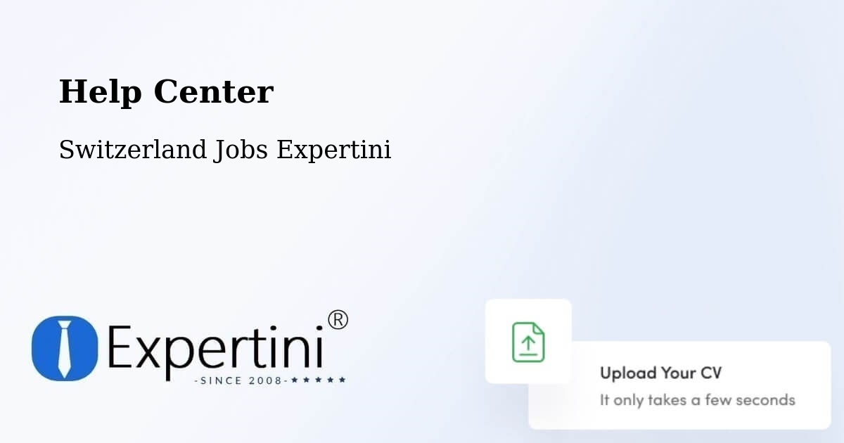 Help Center – Uetendorf - Switzerland Jobs Expertini